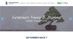 Desktop Screenshot of eurobrokers-insurance.be